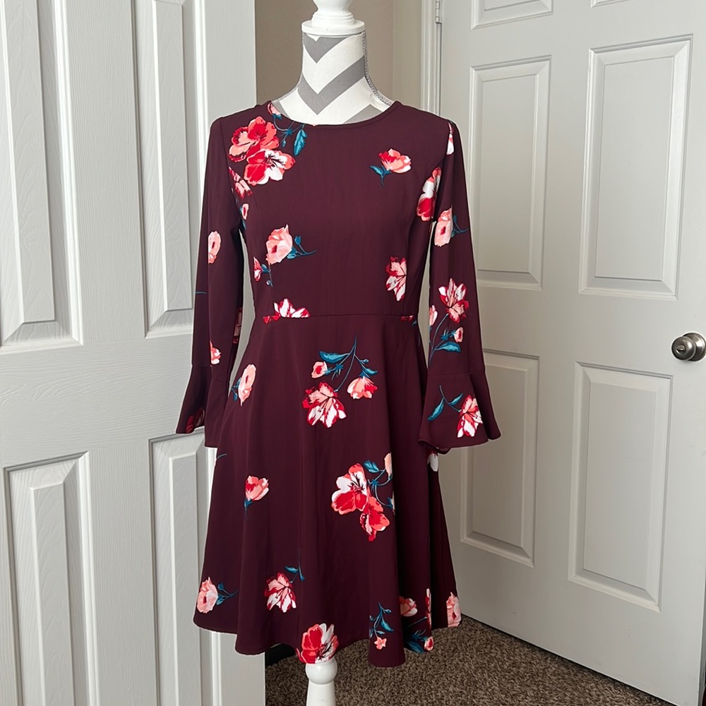 Old Navy Burgundy Dress- EUC